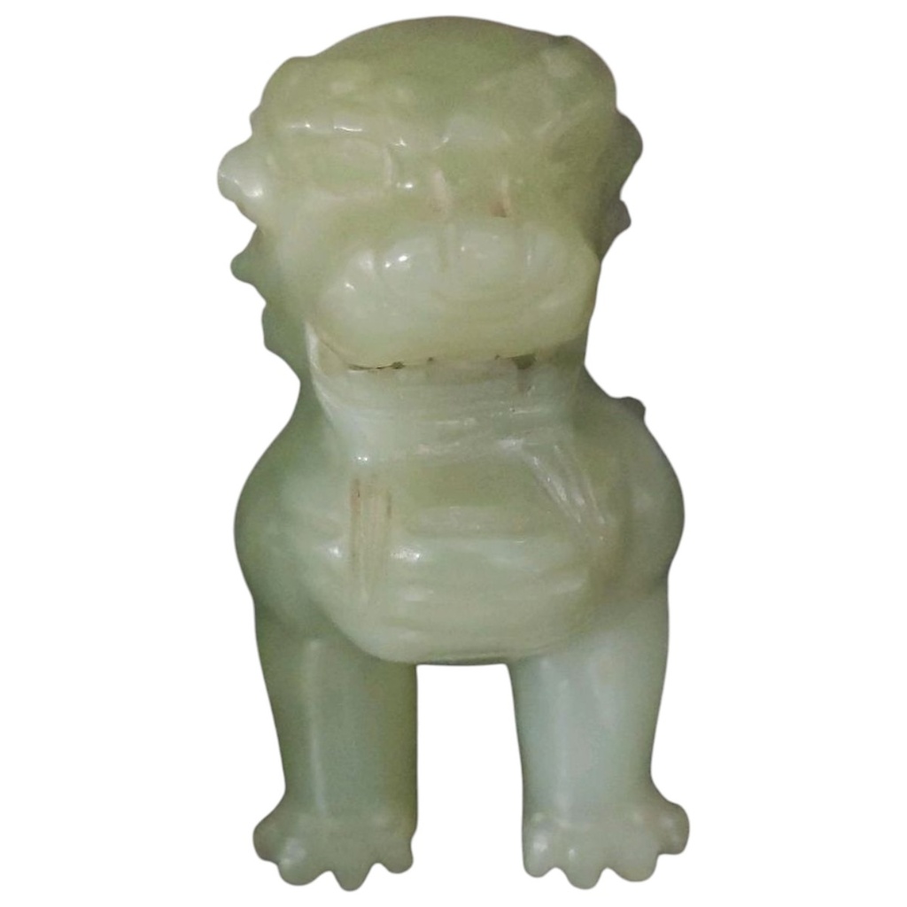 [1785165] Figur Skulptur 2er Set Jade Wächter Löwen Statuen Buchstützen schwer Bild 9