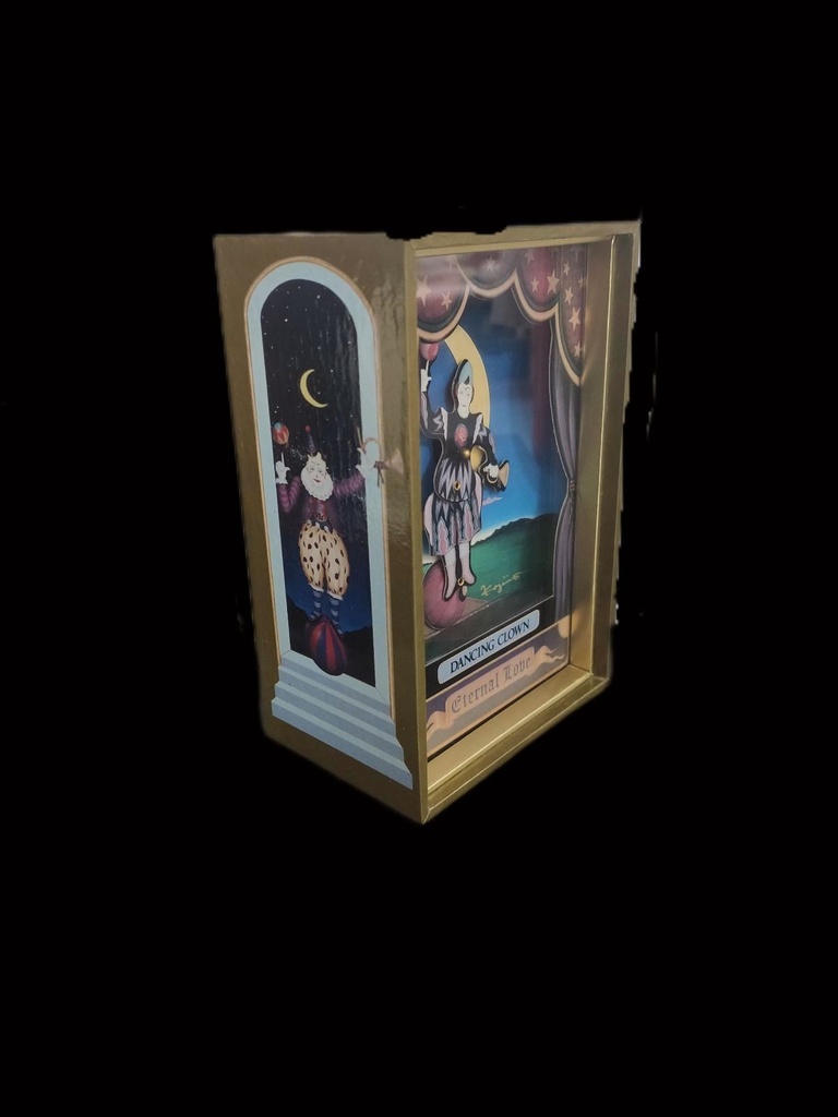 [1785183] Koji Murai Dancing Clown Eternal Love Music Box Spieluhr Bild 2