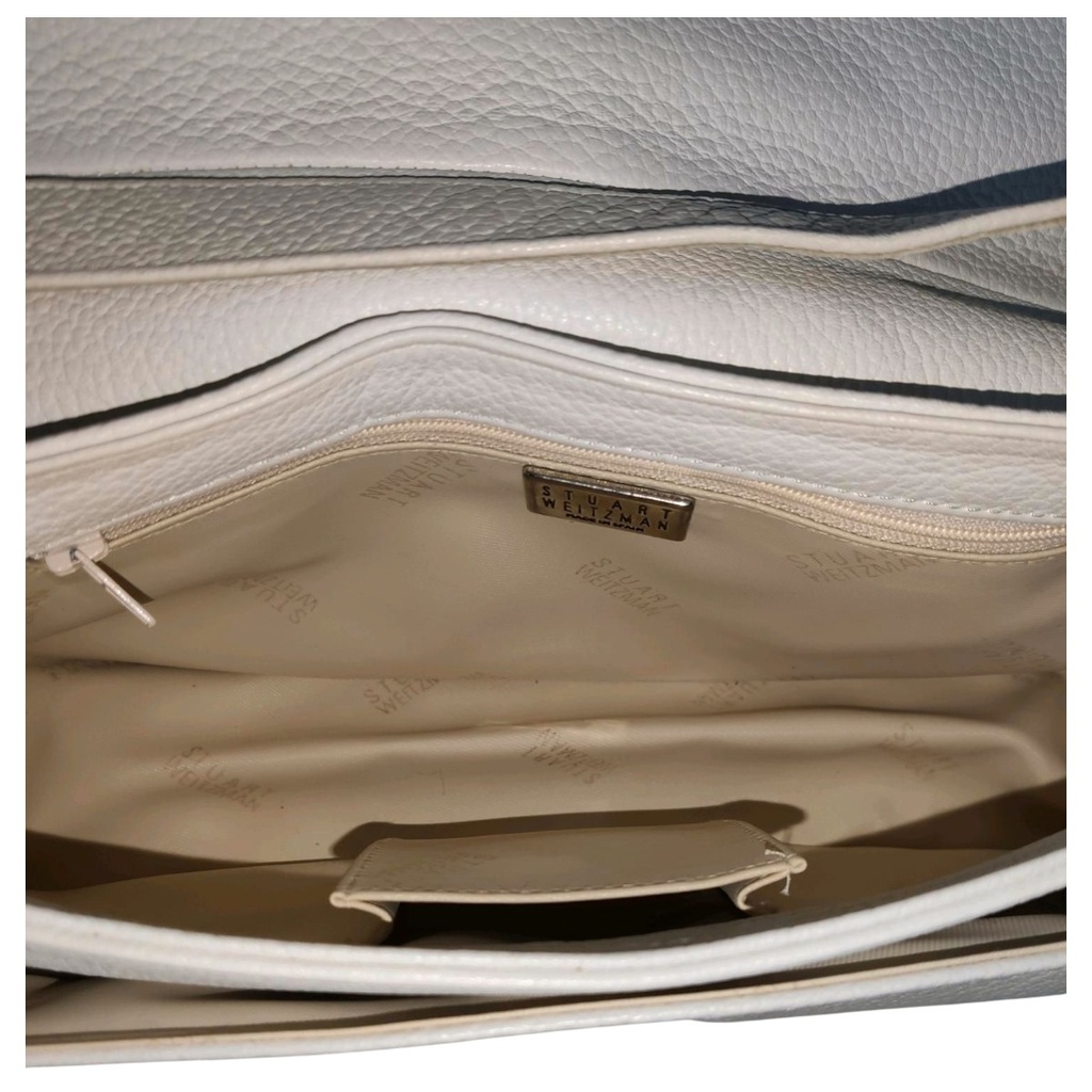 [1785187] Stuart Weitzman Handtasche Schultertasche Damen weiß Bild 13