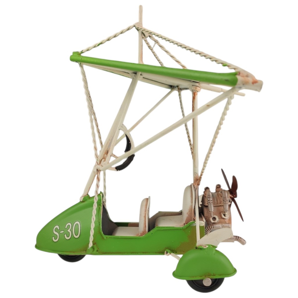 [LA-1780804] Blechmodell Hängegleiter Trike Motordrachen Ultraleichtflugzeug Drachenflieger Bild 2