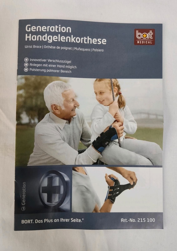 [1785206] Bort Generation Handgelenkorthese Bandagen Links medium, Rechts smal Bild 6