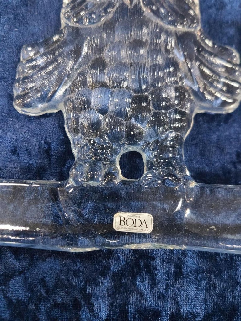 [1785210] Kosta Boda Eule Glas Fensterschmuck Fensterbild Sweden Bild 8