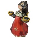 [1785216] Kerzenhalter Figur Skulptur Thun Bozener Engel Rot Gold Bild 4