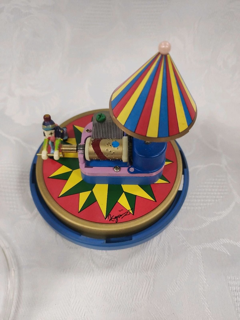 [1800294] Sankyo Pierrot de Pierre Spieluhr Clown Musical Box Bild 4