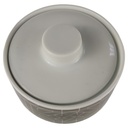 [1805941] Zuckerdose Melitta Alte Formen weiß braun Vintage gebraucht - sehr gut Bild 2