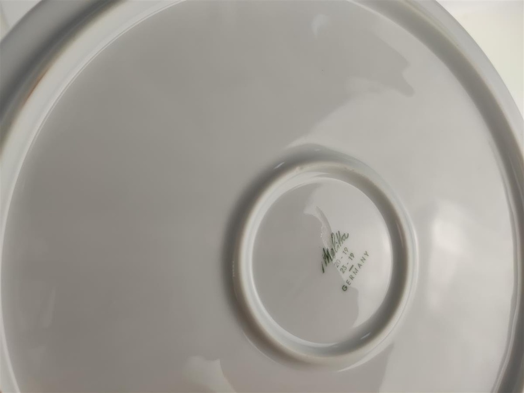 [1805956] Kuchenteller D 18,5 cm Melitta Hamburg Blütenspiel II. Wahl Porzellan gebraucht-gut Bild 4