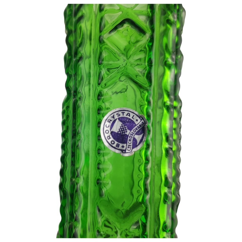 [1805959] Blumenvase H 26,5 cm 8 Borocrystal Grün Glas Bild 3