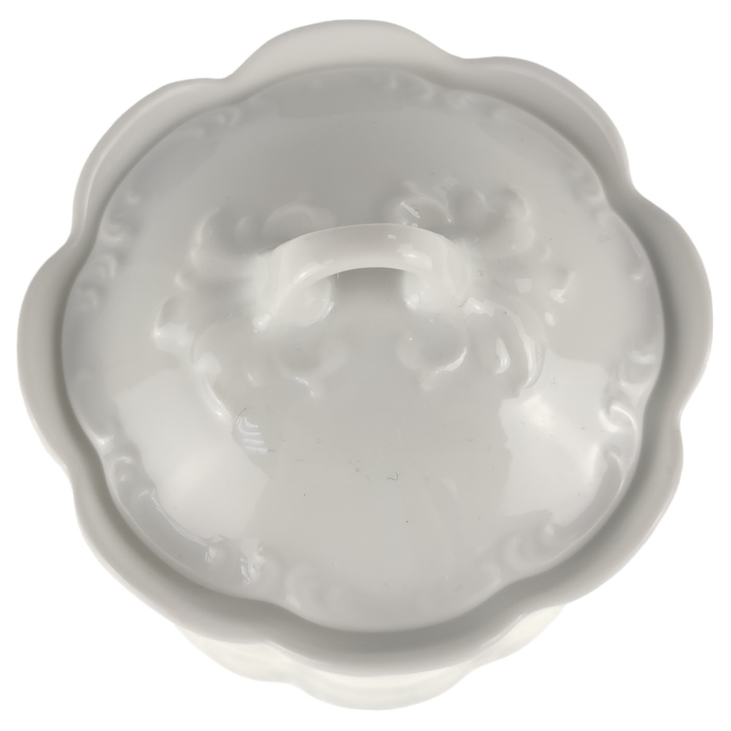 [1805965] Zuckerdose Rosenthal Monbijou Weiß gebraucht - sehr gut Bild 2