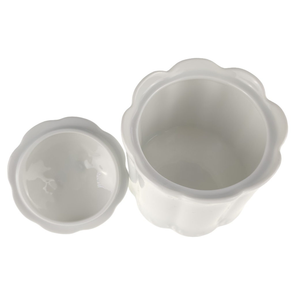 [1805965] Zuckerdose Rosenthal Monbijou Weiß gebraucht - sehr gut Bild 3