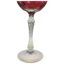 [1805974] Weinglas Weinrömer Römerglas Überfangglas Schleuderstern Rosa Goldrubin gebraucht - sehr gut Bild 3