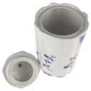 [1805993] Vorratsdose mit Deckel Kaffee WVL Blau Weiß Dekor Bild 3
