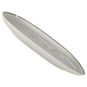 [1806089] Servierplatte L 28 B 19 Hutschenreuther Relief Platinrand Porzellan gebraucht-gut Bild 2