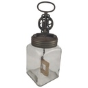 [1806231] Butterschleuder 3 L Glas Metall Holz gebraucht - gut Bild 3