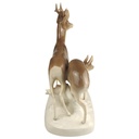 [1806237] Skulptur Royal Dux Rehe Rehpaar Rehfigur Bild 4
