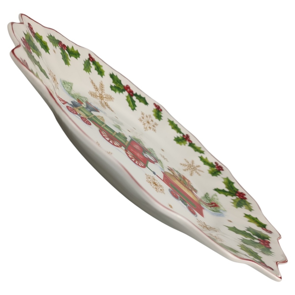 [1806241] Gebäckschale Sammelteller Jahresteller Limited Edition 24,5 cm Villeroy & Boch Annual Christmas 2017 gebraucht - neuwertig Bild 2