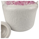 [1806269] Kaffeekanne 1,15 L Hutschenreuther Petra Relief roter Blumenkranz gebraucht - sehr gut Bild 4