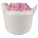 [1806269] Kaffeekanne 1,15 L Hutschenreuther Petra Relief roter Blumenkranz gebraucht - sehr gut Bild 5