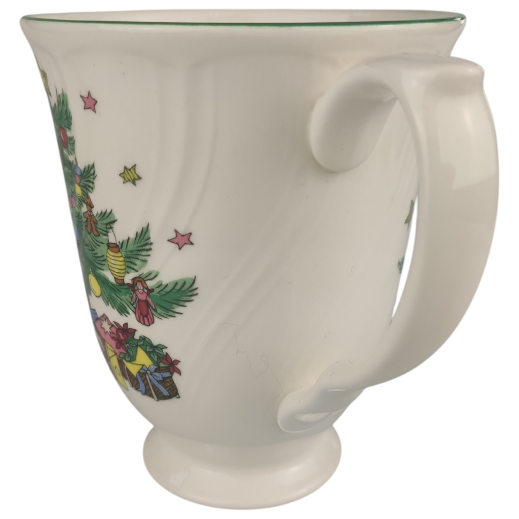[1806320] Kakaobecher auf Fuß Nikko Tableware Happy Holidays gebraucht - sehr gut Bild 2