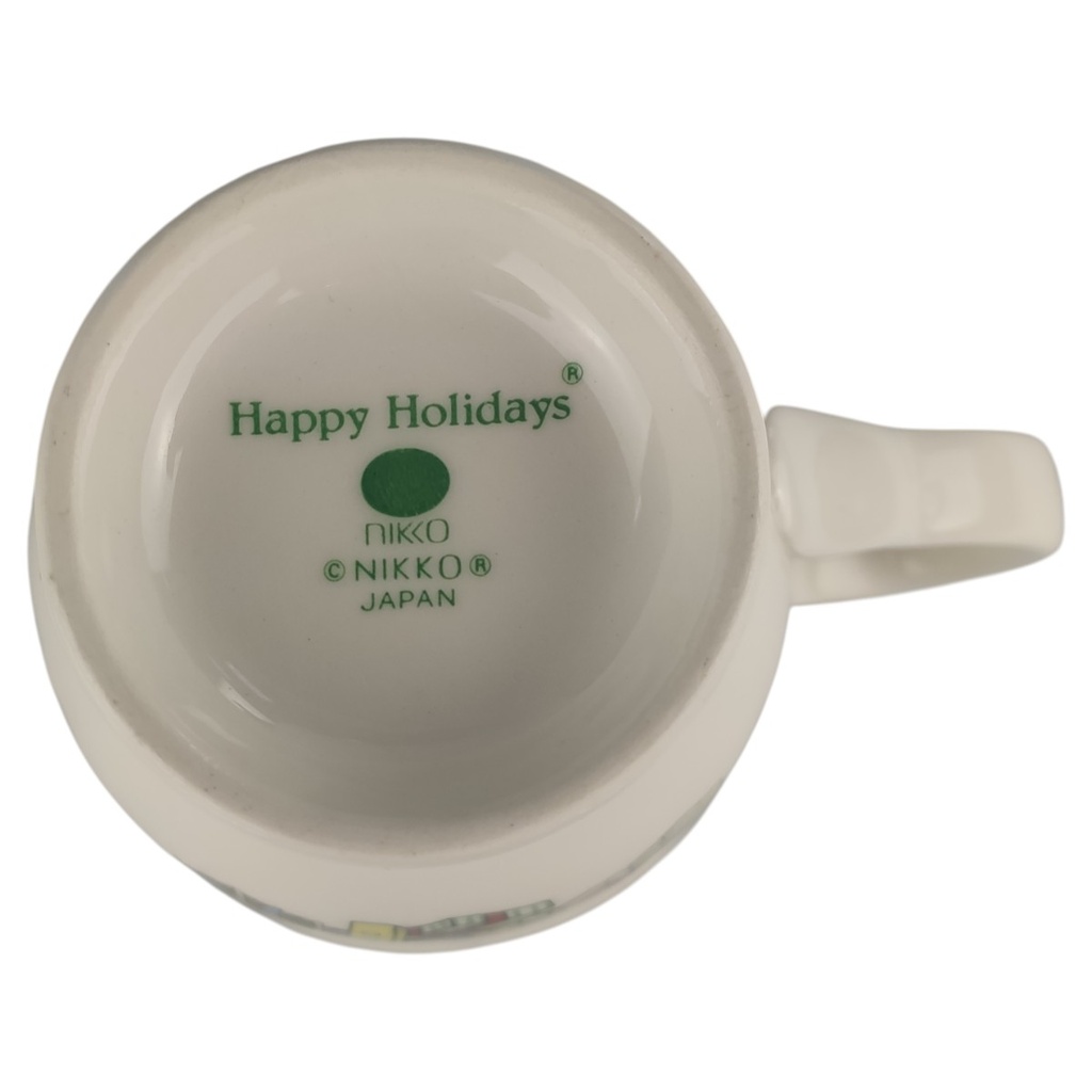 [1806320] Kakaobecher auf Fuß Nikko Tableware Happy Holidays gebraucht - sehr gut Bild 4