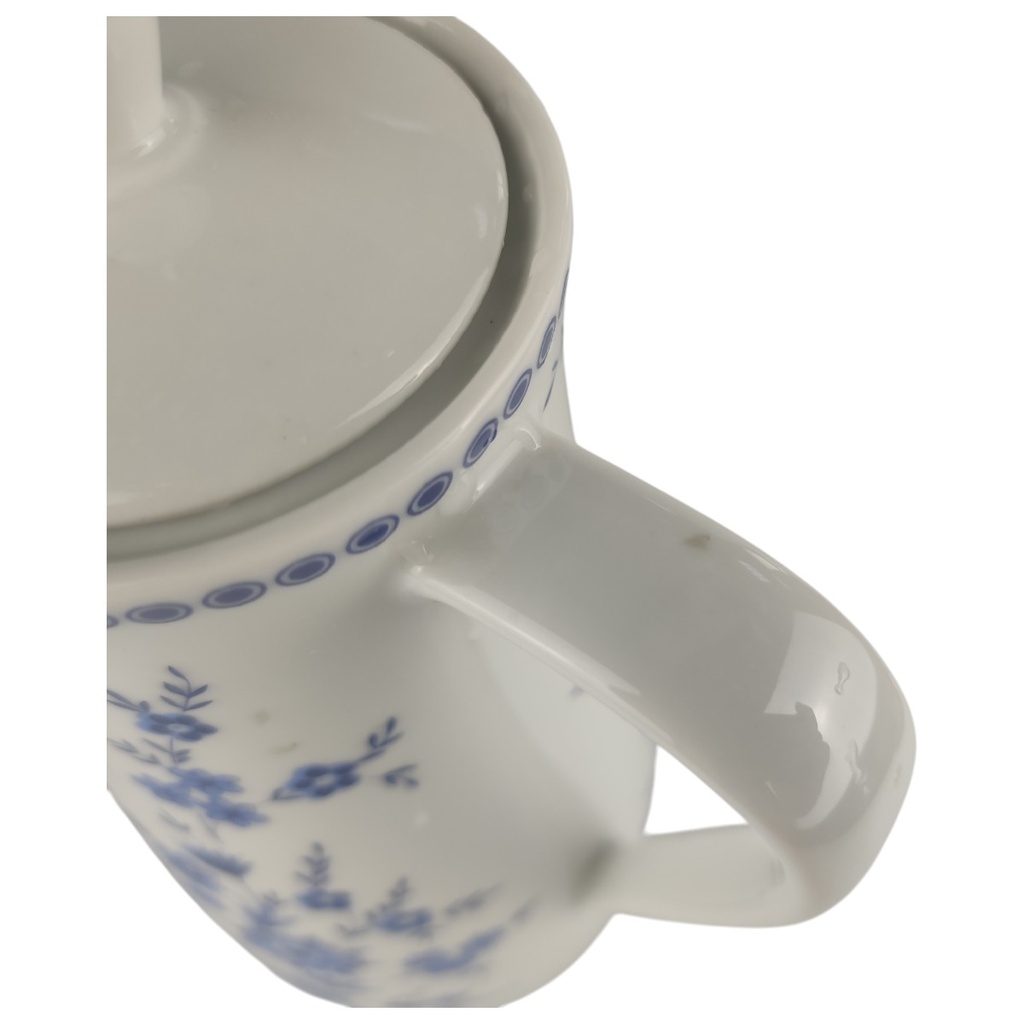 [1806323] Kaffeekanne Kanne 0,55 L Seltmann Weiden Doris Bayerisch Blau gebraucht - gut Bild 3