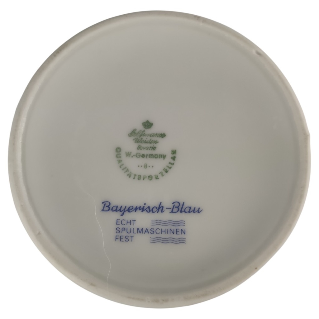 [1806323] Kaffeekanne Kanne 0,55 L Seltmann Weiden Doris Bayerisch Blau gebraucht - gut Bild 5
