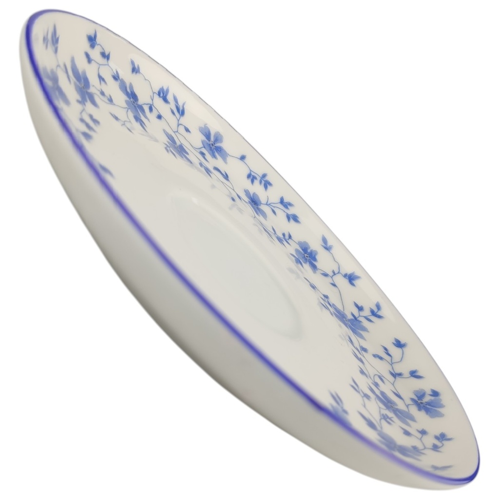 [1806327] Untertasse für Kaffee 13,8 cm Arzberg Form 1382 Blaublüten gebraucht - sehr gut Bild 2