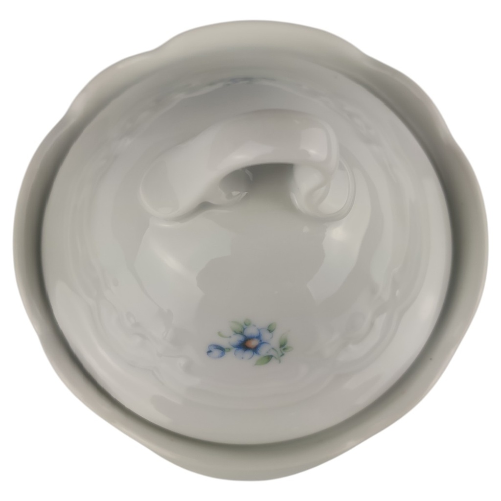 [1806332] Zuckerdose mit Deckel Seltmann Weiden Julia Blaue Margeritenranke gebraucht - sehr gut Bild 2