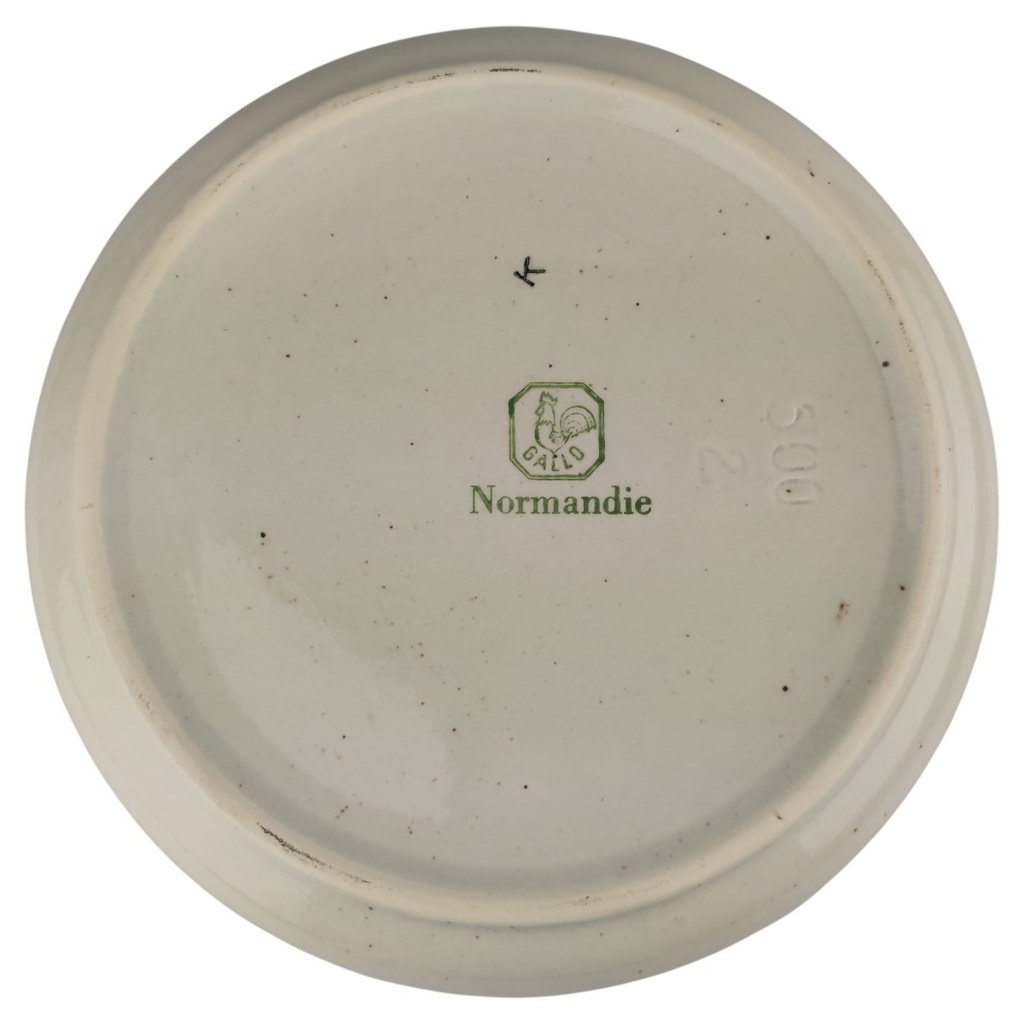 [1806338] Schüssel groß 20,8 cm Gallo Normandie Braun gebraucht - akzeptabel Bild 4