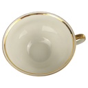 [1806363] Teetasse R Bavaria Reliefboden Goldrand Beige gebraucht - gut Bild 2