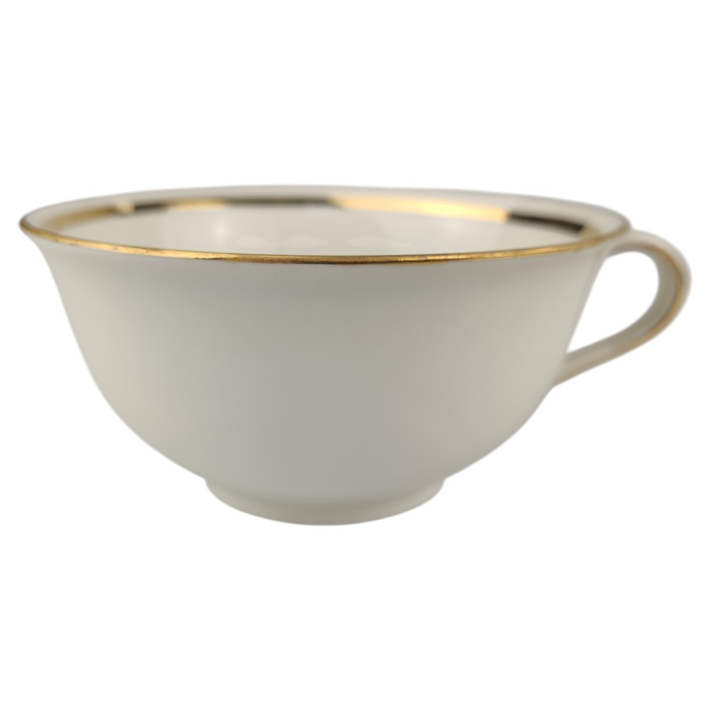 [1806364] Teetasse Bavaria Goldrand Cremeweiß 3mm gebraucht - gut Bild 4