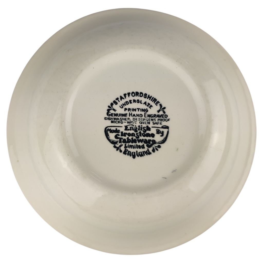 [1806366] Schüssel 21,8 cm English Ironstone Tableware (EIT) Windsor Castle Rot gebraucht - sehr gut Bild 3