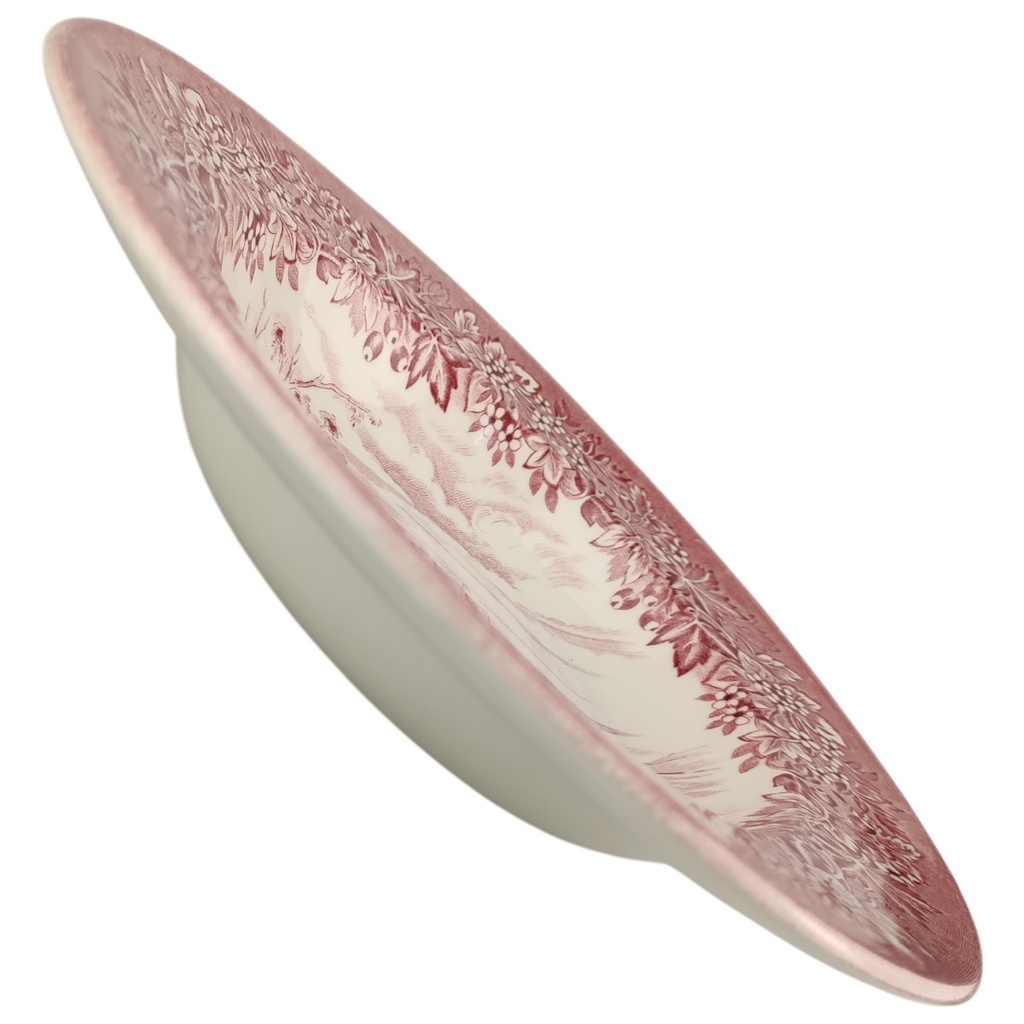 [1806367] Suppenteller 22 cm English Ironstone Tableware (EIT) Windsor Castle Rot gebraucht - sehr gut Bild 2