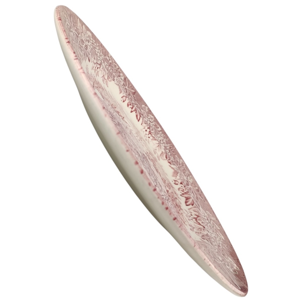 [1806368] Speiseteller 24,4 cm English Ironstone Tableware (EIT) Windsor Castle Rot gebraucht - sehr gut Bild 2