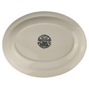 [1806369] Speiseplatte 28,7x22,5 cm English Ironstone Tableware (EIT) Castles Rot gebraucht - gut Bild 3