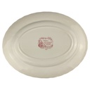 [1806374] Speiseplatte 29,2x22,8 cm Myott The Hunter Rot gebraucht - gut Bild 3