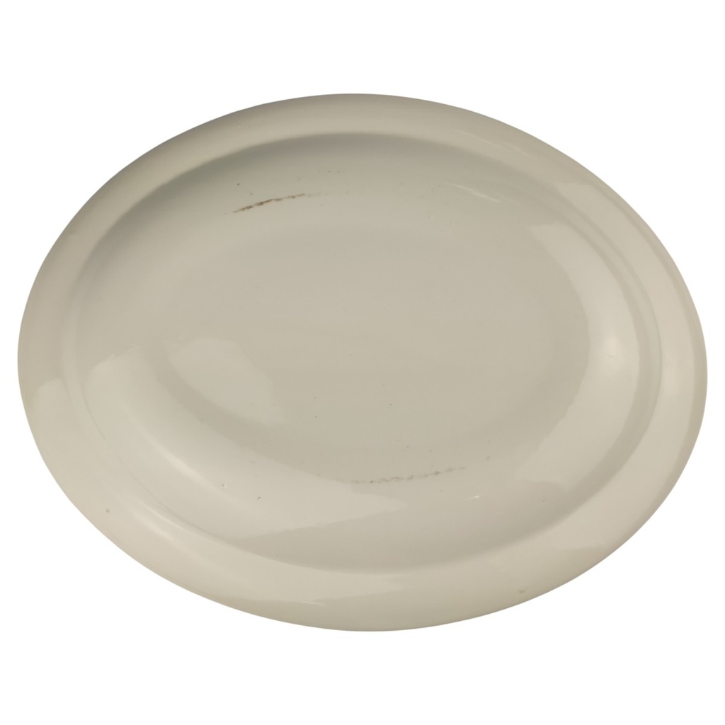 [1806412] Speiseplatte 29x23 cm English Ironstone Tableware (EIT) Baumstäme auf Wagen gebraucht - sehr gut Bild 3