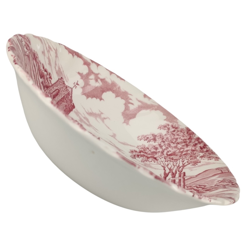 [1806414] Dessertschale 16 cm Myott Royal Mail Rot gebraucht - sehr gut Bild 2