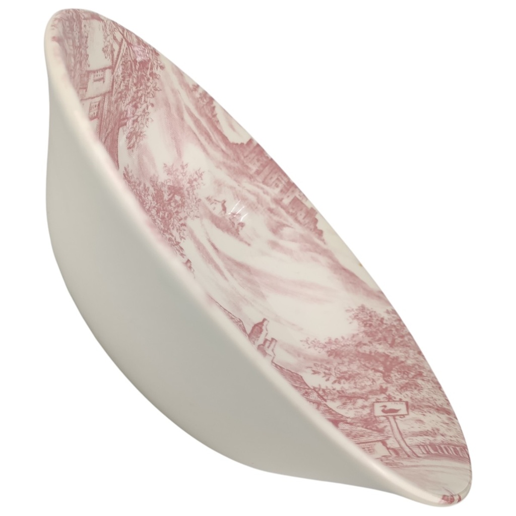 [1806418] Dessertschale 15 cm Churchill England Swan Inn Pink gebraucht - sehr gut Bild 2