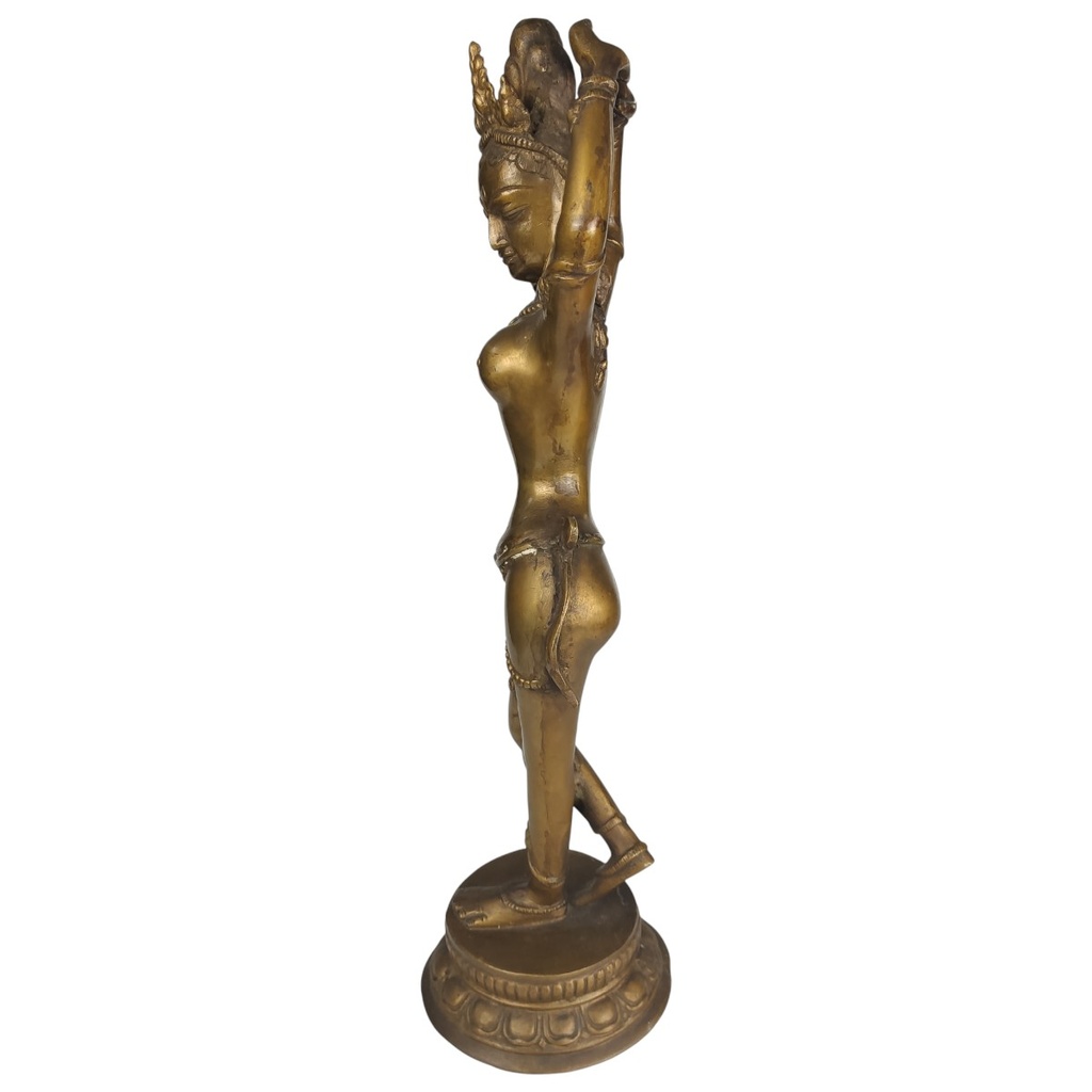 [1816855] Skulptur Figur Messing Bronze Tara im Tanz Bild 2