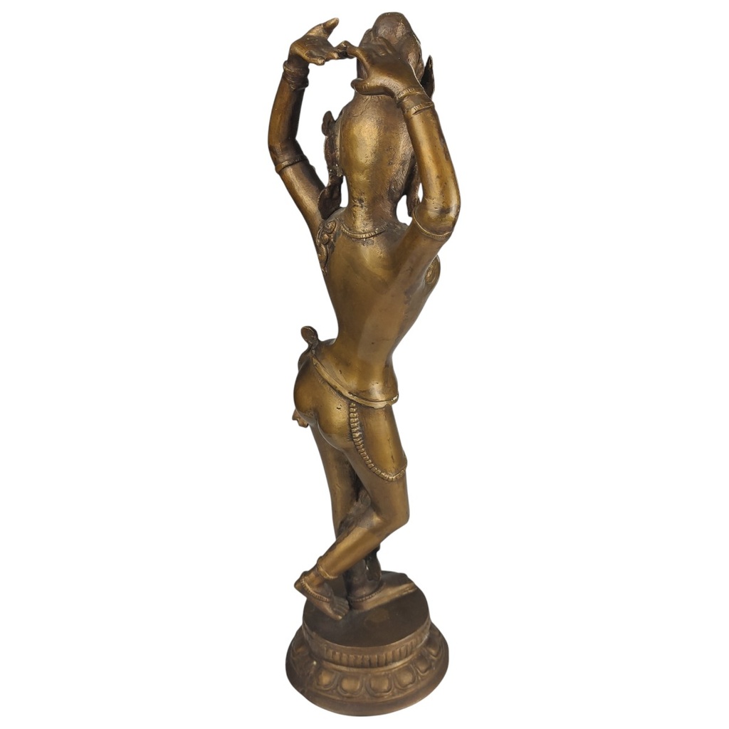[1816855] Skulptur Figur Messing Bronze Tara im Tanz Bild 4
