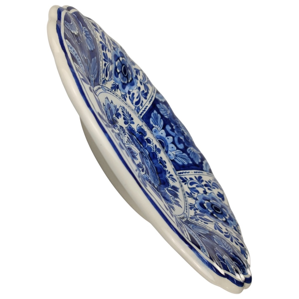 [1816876] Wandteller Sammelteller Delfts Blauw Raam Blumendekor Blau gebraucht - neuwertig Bild 2