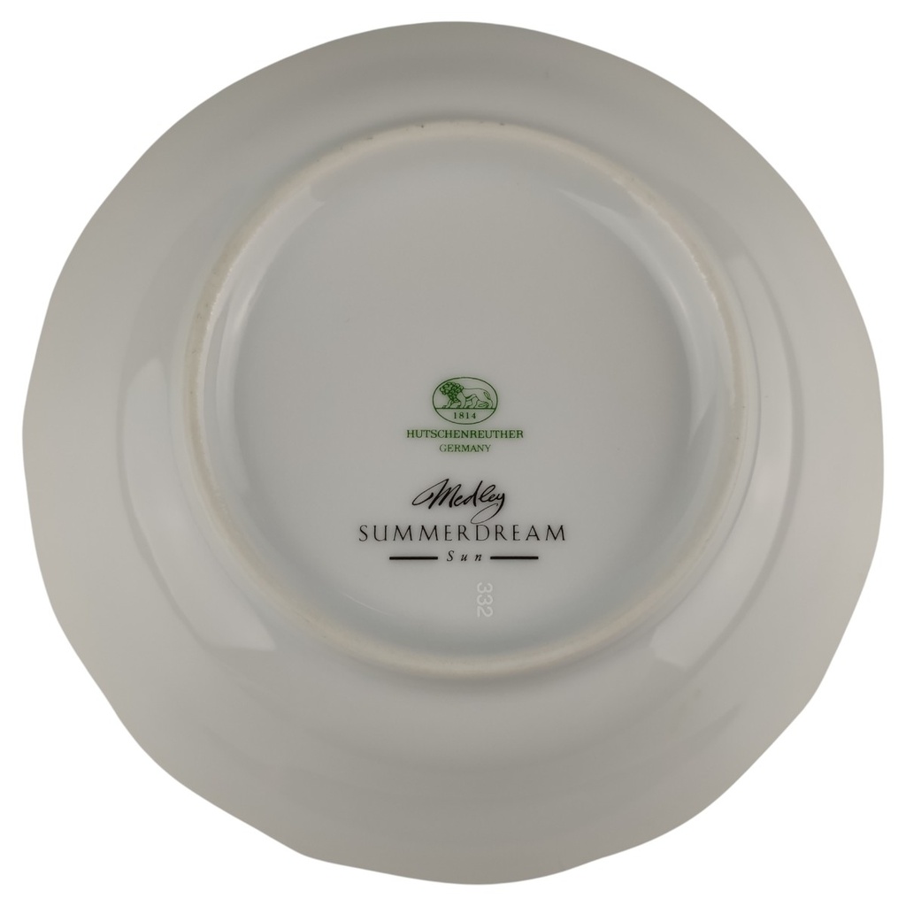 [1818037] Untertasse für Kaffee 14 cm Hutschenreuther Medley Summerdream Garden gebraucht - sehr gut Bild 4
