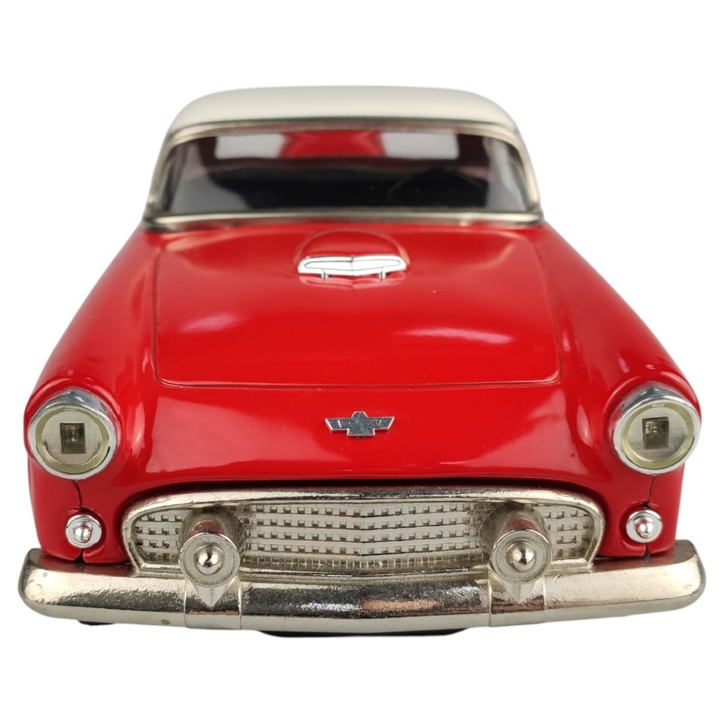 [1818048] Modellauto Blechmodell mit OVP Reibungsantrieb Thunderbird Type 1956 Fifties Bild 3