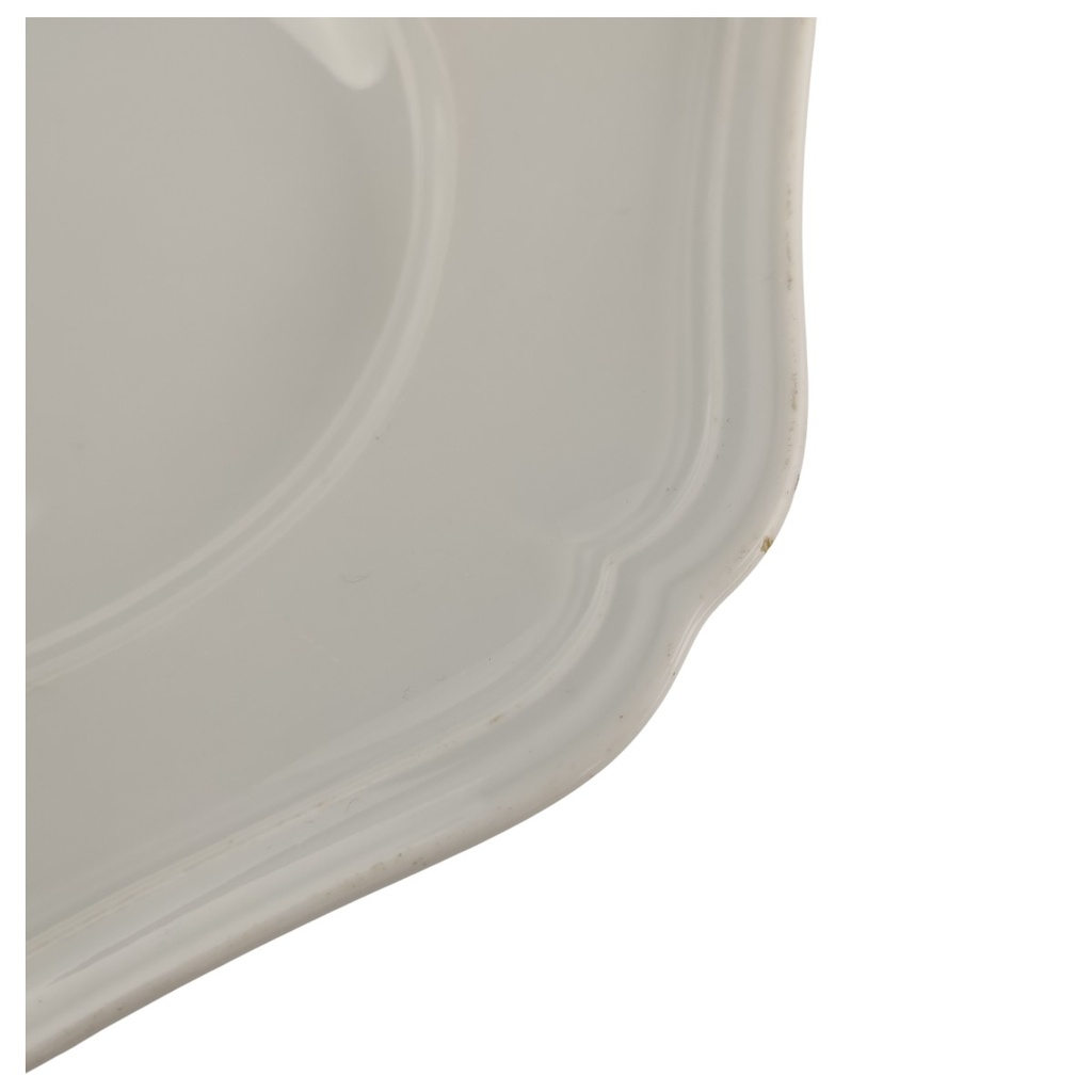[1818139] Servierplatte 37,4x25 cm Rosenthal Chippendale Weiß gebraucht - akzeptabel Bild 3