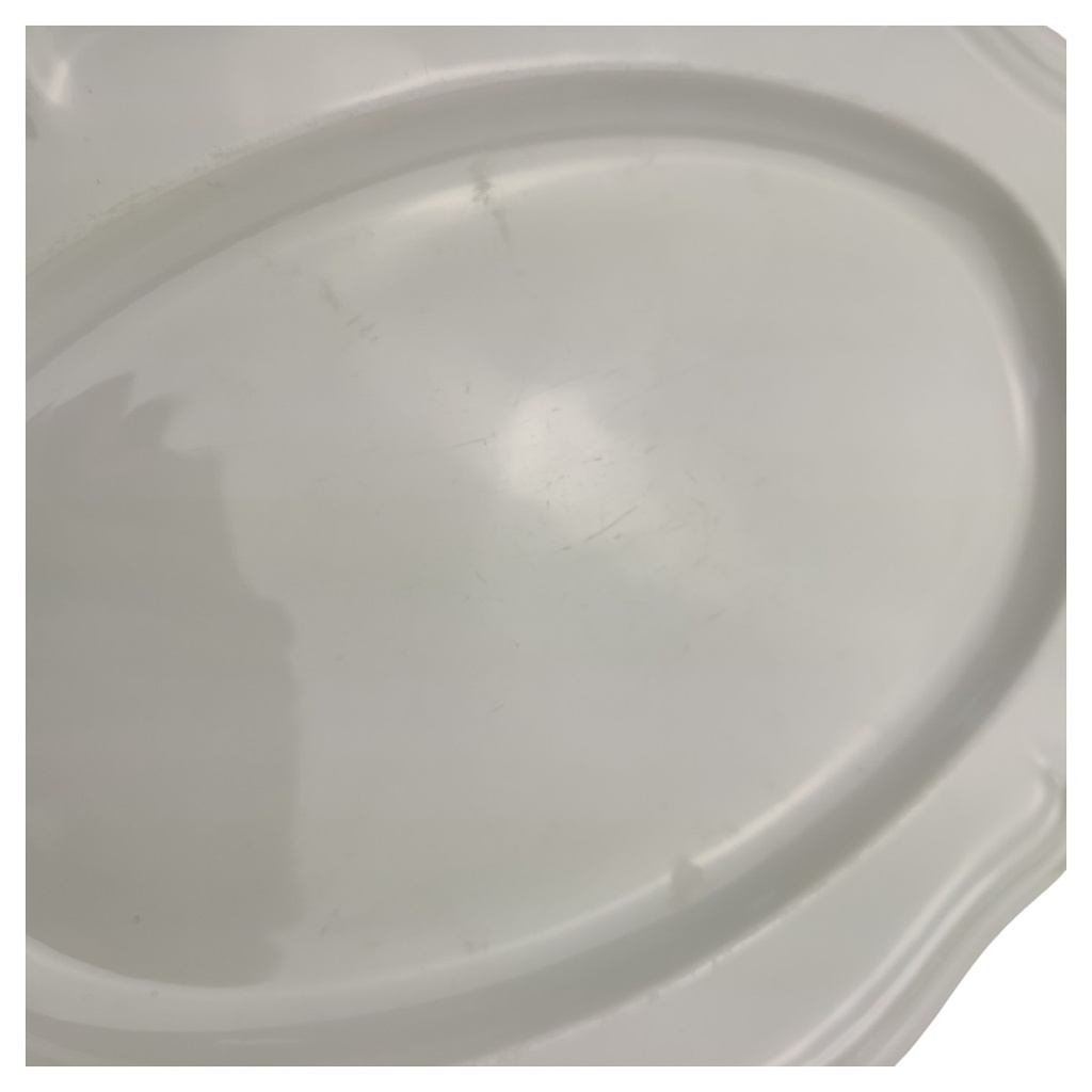 [1818139] Servierplatte 37,4x25 cm Rosenthal Chippendale Weiß gebraucht - akzeptabel Bild 5