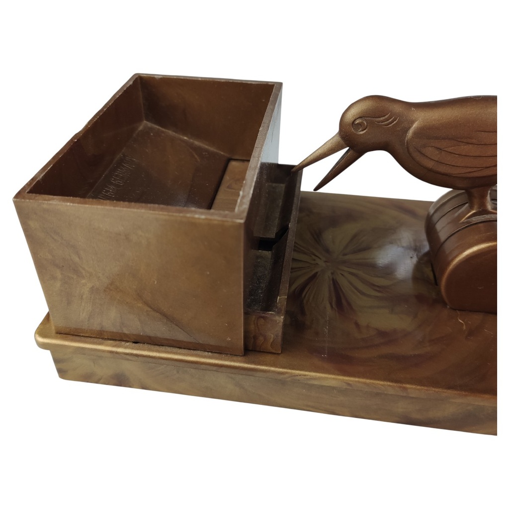 [1818144] Zigarettenspender DBGM Vogel Braun gebraucht - gut Bild 3