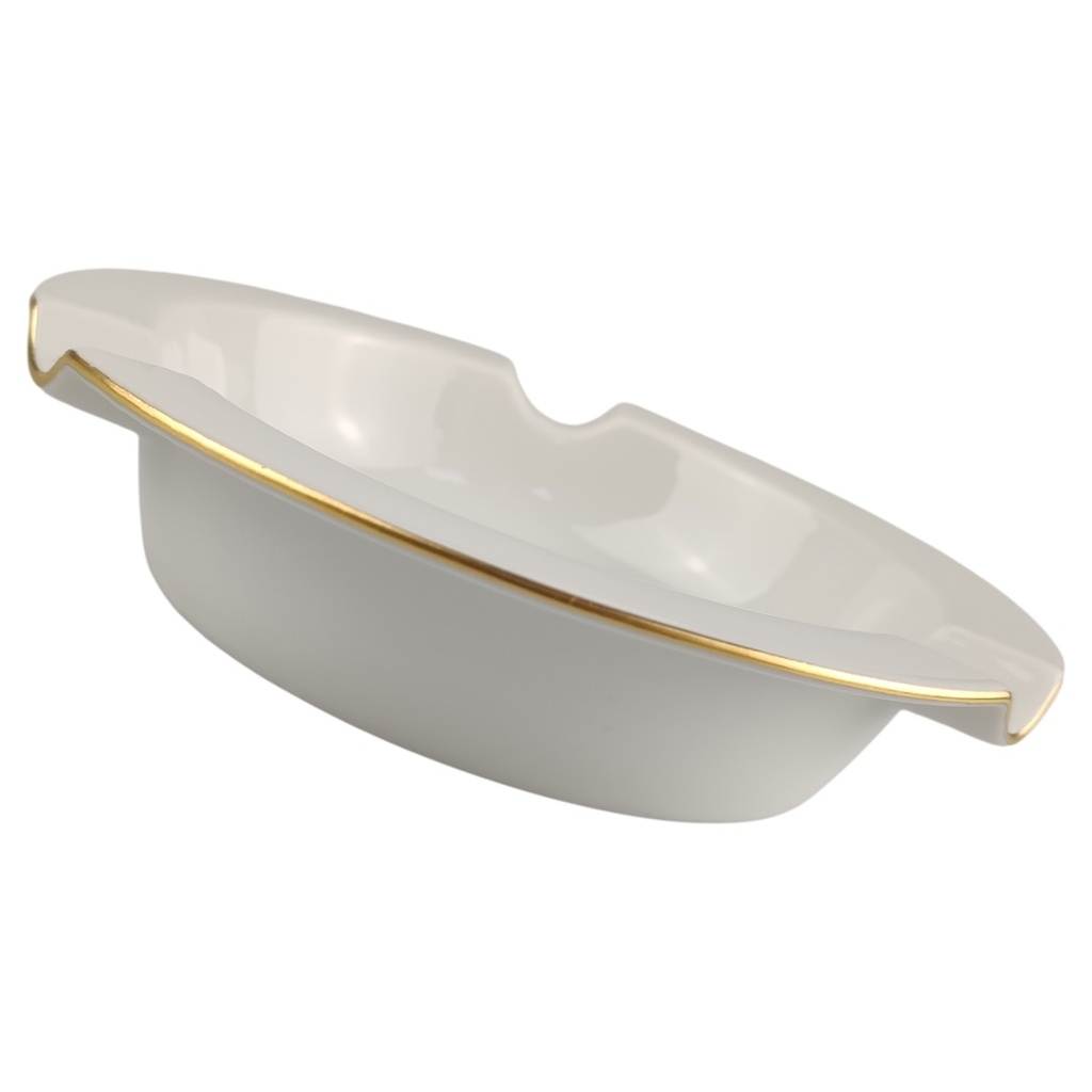 [2117847] Aschenbecher Meissen Blumenmotiv gebraucht - neuwertig Bild 3