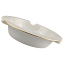 [2117847] Aschenbecher Meissen Blumenmotiv gebraucht - neuwertig Bild 3