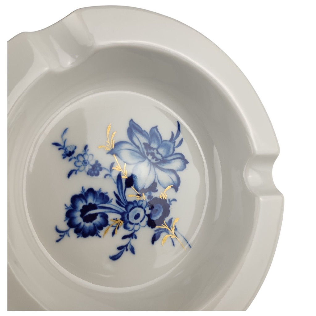 [2117847] Aschenbecher Meissen Blumenmotiv gebraucht - neuwertig Bild 4