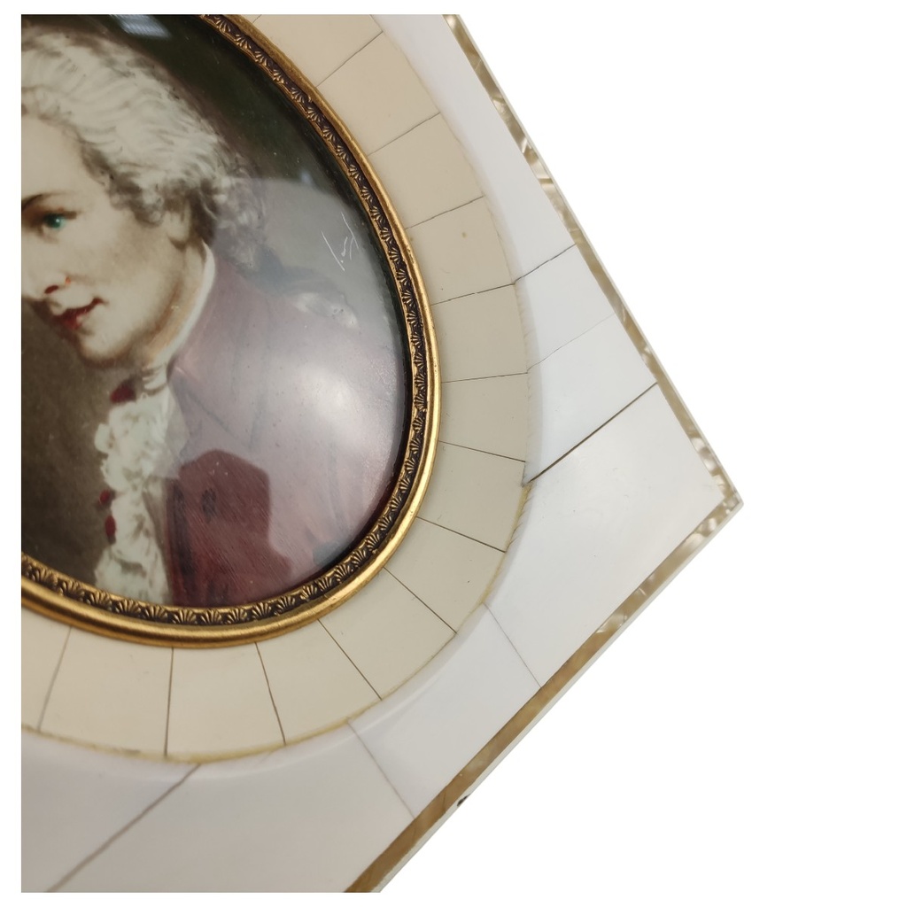 [1818151] Miniaturmalerei Lupenmalerei Porträt rechteckig Elfenbein Wolfgang Amadeus Mozart Bild 2